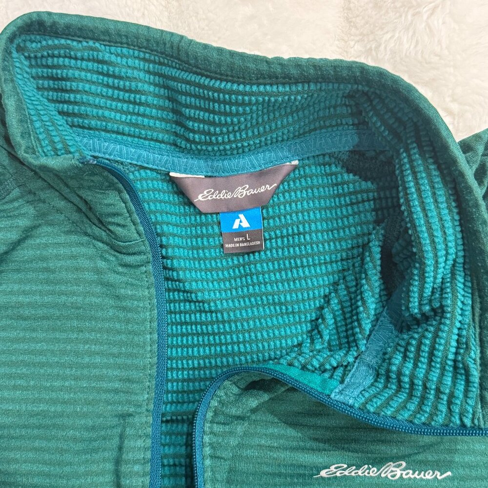 Eddie Bauer Men's First Ascent High Route Grid Air 1/4 Zip - Picture 5 of 6